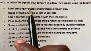 2026 ARTICLE WRITING ENGLISH P1 Composition