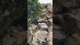 Rock climbing Hells gate Naivasha
