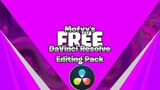 Best *FREE* DaVinci Resolve Editing Pack! - Edit like *MAXI, SPIXY, RAMBO, BJORN, + MORE!*