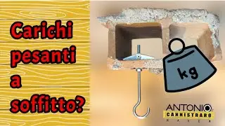 Carichi pesanti a soffitto? Ecco come fare