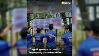 Nearly 1,000 Illegal Campaign Posters Removed in Iloilo City, Comelec's Crackdown Continues!