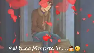 A boy miss her.....heart touching video