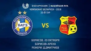 20.10.2018_БАТЭ (Борисов) - Городея. Обзор матча