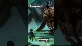 ruin guard! genshin impact fanart