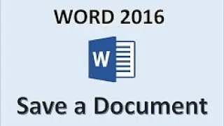 Word 2016 Tutorial Saving Documents Microsoft Training