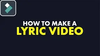How to make LYRICS VIDEO in Filmora 9 Tutorial 2020