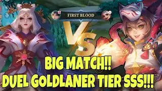 LUNOX GAMEPLAY GOLD LANE VS HARITH GOLD LANE - LUNOX NEW UPDATE - MLBB - MOBILE LEGENDS