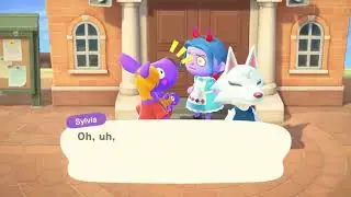 Animal Crossing: New Horizons - With everything available, Sylvia's still BORED