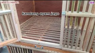 KANDANG AYAM 4 KAMAR MODEL TERPISAH || RINGAN DAN MUDAH DI PINDAHKAN