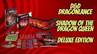 D&D DRAGONLANCE - SHADOW OF THE DRAGON QUEEN DELUXE EDITION + WARRIORS OF KRYNN