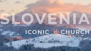 Photographing St Thomas Church in Slovenia