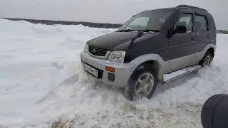 Daihatsu terios j100 первый выезд