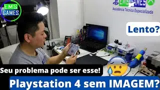 PS4 Lento e não aparece IMAGEM ou demora, o HD pode estar ruim! CE-34335-8