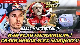 🔴HORRIFIC MOTOGP INCIDENT‼️ALEX MARQUEZ BRUTAL CRASH CAUSES RED FLAG‼️MOTOGP NEWS TODAY