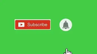 Tombol Subscribe Green Screen Gratis Download