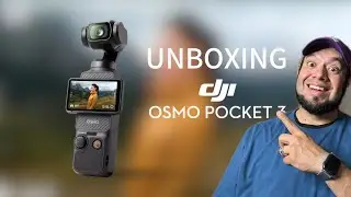 DJI OSMO Pocket 3 Creator Combo Unboxing