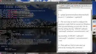 How to install Netcat Backdoor on a Remote Machine Using Metasploit