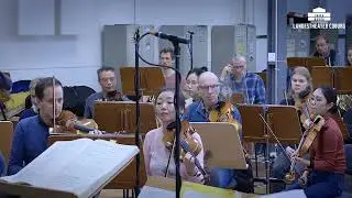 Orchesterprobe für „Götterdämmerung",  „Der Ring des Nibelungen" am Landestheater Coburg