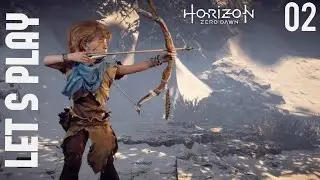 HORIZON ZERO DAWN (FR) #02 : APPRENONS À CHASSER ! - LET'S PLAY | PS4