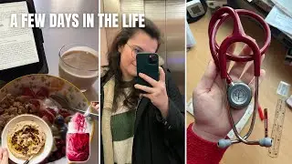 A FEW DAYS IN THE LIFE OF A MEDICAL DOCTOR: meal prep, planning e visite 🌷🩺🥗