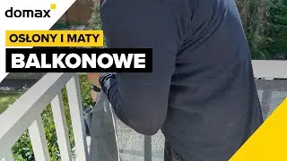 Osłona balkonowa Grindi - Szybki montaż na balkonie
