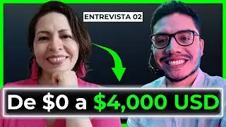 Así Ganó +$4,000 USD en Hotmart empezando Desde Cero y Sin Experiencia | Entrevista Estudiante