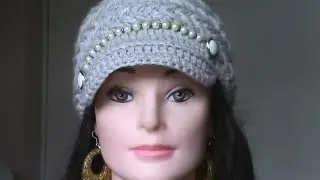 GORRA  TRENZADA A CROCHET   parte 1