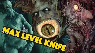MAX LEVEL KNIFE vs Bosses ( Ramon Salazar, Saddler, Jack Krauser ) No Damage Resident Evil 4 Remake
