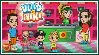 Vlad and Nikita | Toy Supermarket | Vlad and Niki | Cartoons games for children | Funny Kinders