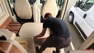 Transformation couchage CAMPEREVE FAMILY VAN