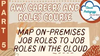 AWS Careers and Roles Course - Part 5 - Map On-Premises Job Roles to Job Roles in the Cloud