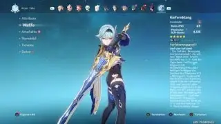 Eula und ihr Waffen Banner - [Stunde der Wogen und Göttliches Werk] F2P-Summons | Genshin Impact