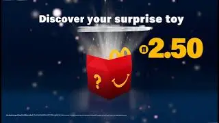 Get your Mystery Toy Time and find a surprise toy in our #HappyMeal