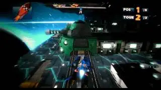 Sonic and Sega All-Stars Racing : Egg Hangar (Metal Sonic)