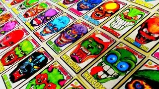 Наклейки Iskeletor 90 е. Наклейки от жвачек Искелетор