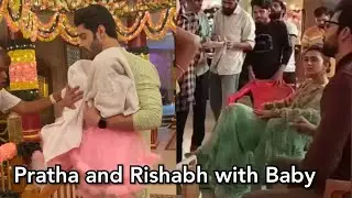 Pratha and Rishabh New Look | Rishabh with Babies | Naagin 6 Telly Updates