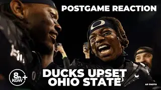 No. 3 Oregon upsets No. 2 Ohio State: postgame reaction