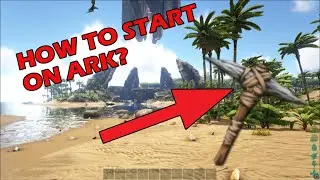How to START on an ARK SERVER? (BEGINNER) (10x rates)