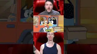 We do stuff other than Marvel and Star Wars yah know… #bluey #blueyreactions #reaction #newdad