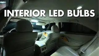 How to change the interior bulbs to leds on a 2007 Camry (or any car)