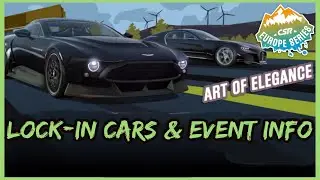 CSR 2 | ART OF ELEGANCE | Upcoming Main Event Lock-Ins & Prize Car | Europe Series