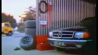 1986 Mercedes S-Class SEC commercial - Race Car Drivers Prefer It