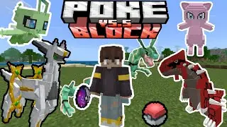 Best Pixelmon Mod in Minecraft Bedrock Pokeblock PE!