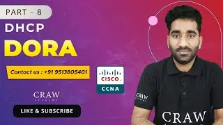 69. DHCP DORA Process | Discover Offer Request Acknowledgement | CCNA 200-301 | Part - 8