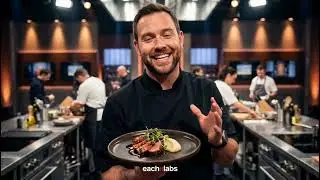 Eachlabs x P-Video-Avatar : Culinary Host Recipe Video - High Quality AI Avatar Model