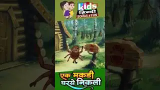 ek makdi Ghar se nikli #animation #hindi #cartoon #kidsvideo