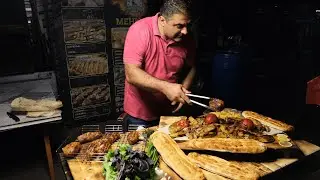 Как мы приготовили вкусное блюдо из мясного фарша с яйцом на костре, и овощи в казане отАрсена Дали!
