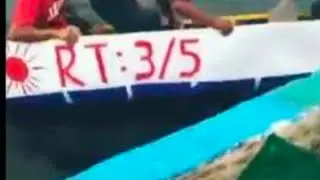 botnya baru, bila diuji telah karam.