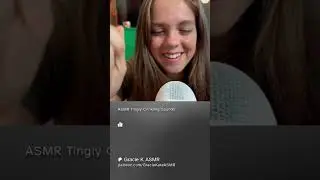 ASMR Crinkling Sounds! Full video on my patreon: patreon.com/GracieKateASMR 