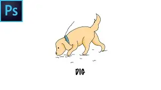How to draw a dog Step-by-step| Tutorial guide | Dog Drawing [ Dig the golden retriever ]